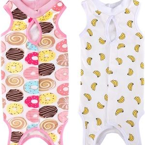 2 Large cat recovery suit